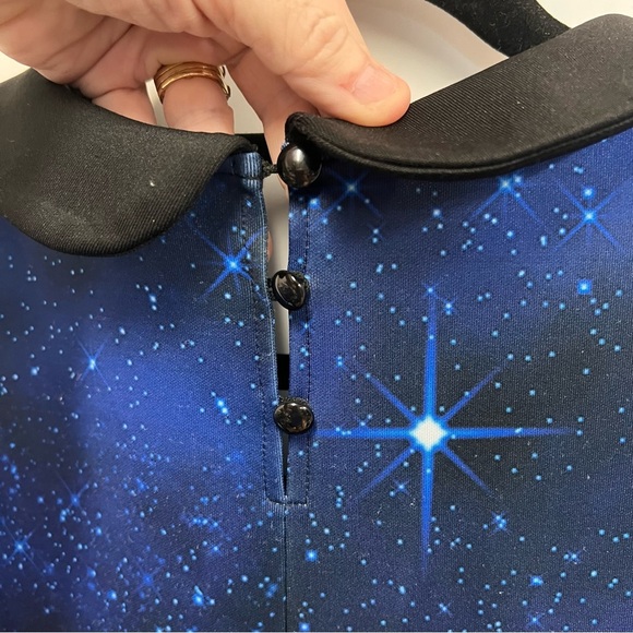 Hot topic Doctor Who sleeveless fit and flare galaxy dress size medium - Picture 7 of 13